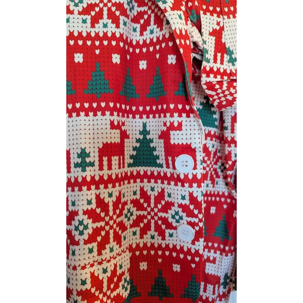 Iimmer Christmas 3 Piece Suit, Party Outfit, (boy) size L